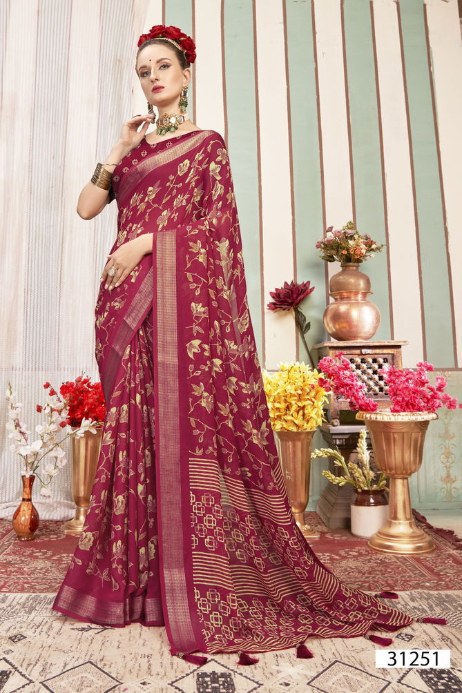 Jyotimayi By Vallabhi Linen Printed Sarees Wholesale Market In Surat